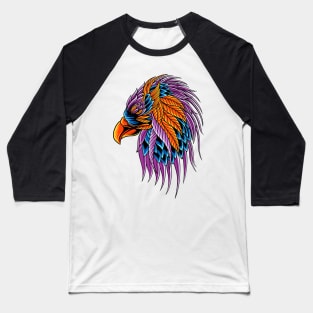 Eagle ornate Baseball T-Shirt